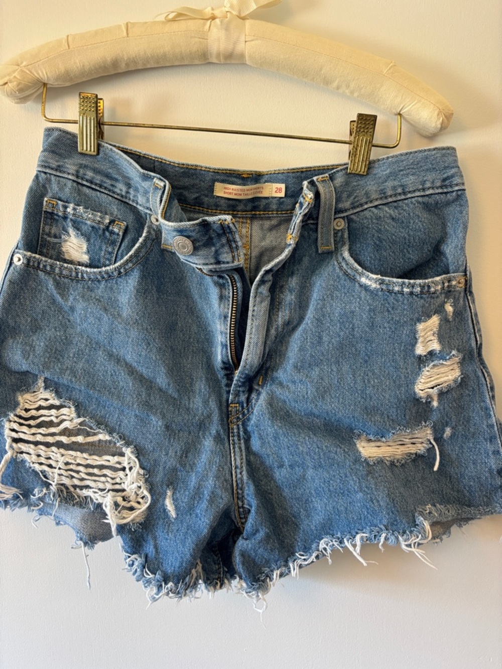 Women’s Levi’s High Waisted Mom Shorts